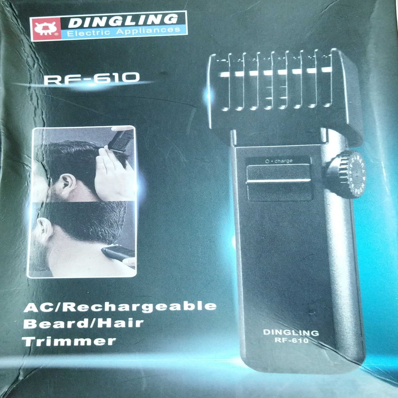 Dingling Rf 610 hair and beard trimmer for men